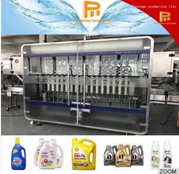 Automatic Viscous Liquid Filling Machine for Oil, Laundry Detergent, Shampoo
