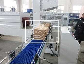 CE approved Automatic PE film heating shrink wrapping machine / wrapper