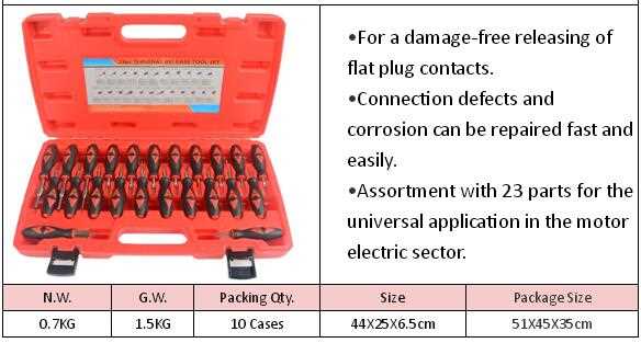 23PC Universal hand tool set