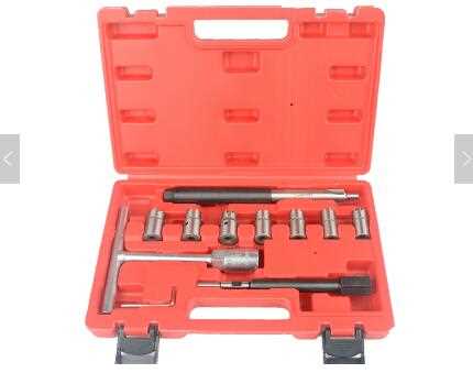 11pc Diesel Injector Seat Cleaning Tool Set 