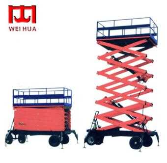 4m -18m mobile hydraulic scissor lift hydraulic loading platform