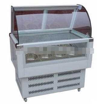 Best price ice cream cake display freezer with good quality and low energy consumption