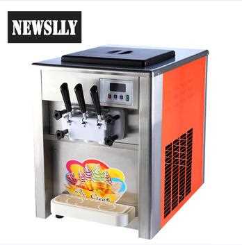 Commercial Electric Soft Ice Cream Maker Ice Cream Making Machine