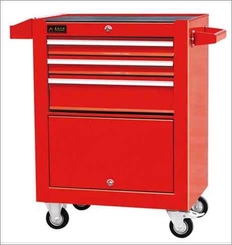 Three layers with cabinet vehicle repairing tool car