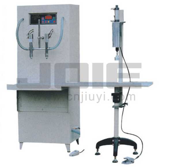 JEA-1000 Liquid filler with capping machine