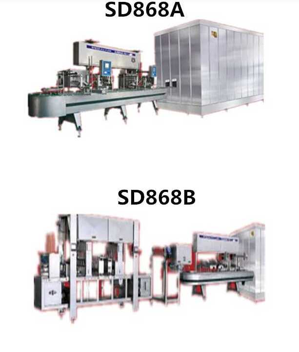 Ice cream extrusion machine