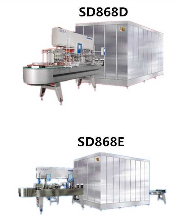 Ice cream extrusion machine