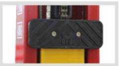 rubber pad door-opening protection