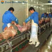 Pre-Skinning Conveyor for pig slaughtering machine line