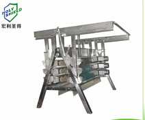 MS-TFJ-60A frame vertical poultry fine feather removal machine