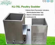 broiler chicken slaughter/Chicken Processing Equipment for Slaughter/70L capacity poultry scalder 