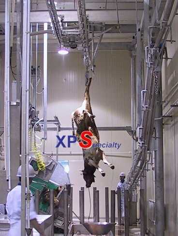 Bleeding Suspended Bloodletting Auto Line used slaughter pipeline cattle sheep for bloodletting can be cattle sheep slaughtering