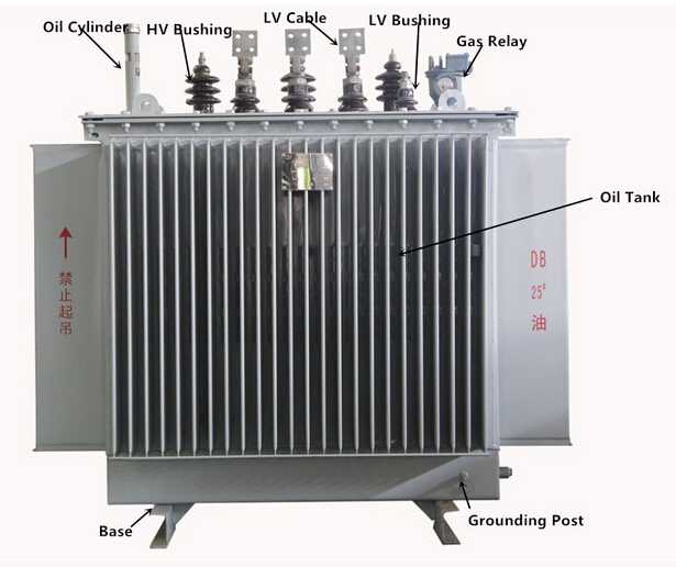 50 kva 3 phase oil power transform