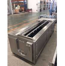 Hoof de-hair and cleaning machine 