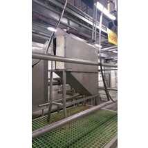 Splitting saw disinfection device