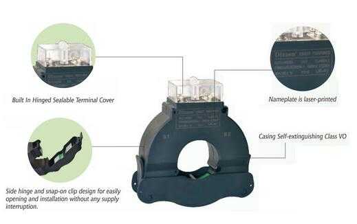 UK-40 IEC60044-1 split core ct mini current transformer 