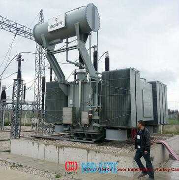 EACHER 35MVA/69KV two windings Toroidal Power transformer