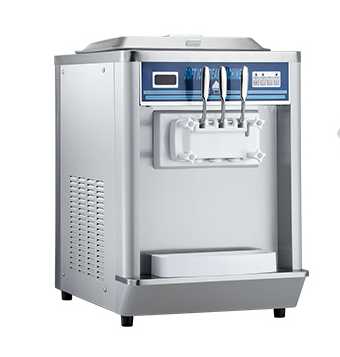  3 flavor countertop ice cream machine