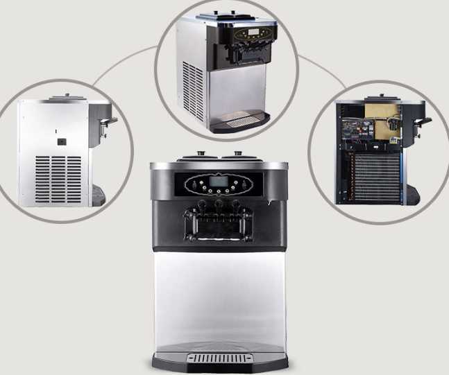 small soft ice cream machine with CE,LFGB