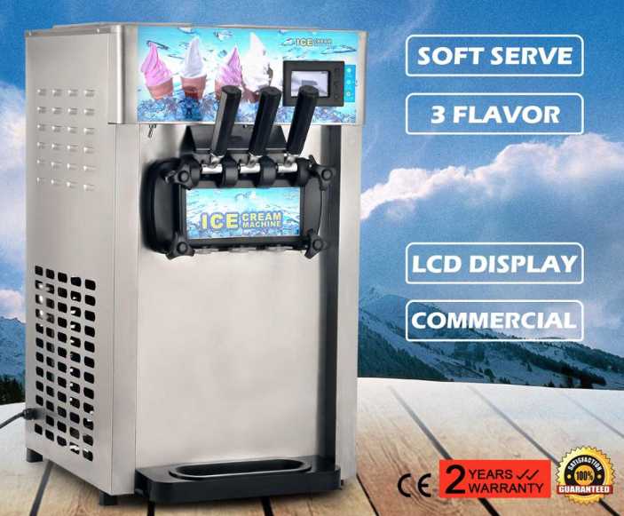 commercial soft serve ice cream machine