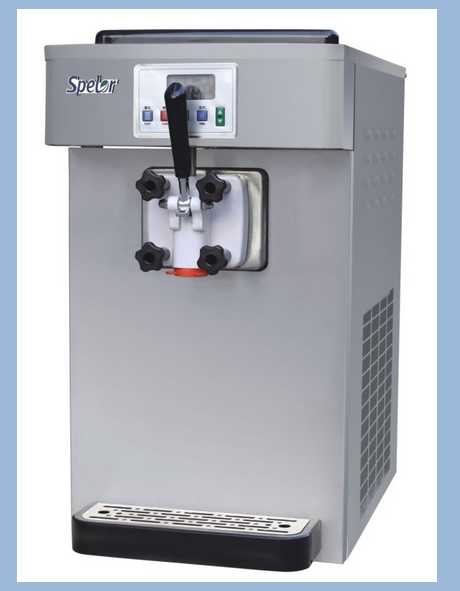 2017 new style Table Type Soft Ice Cream Machine 