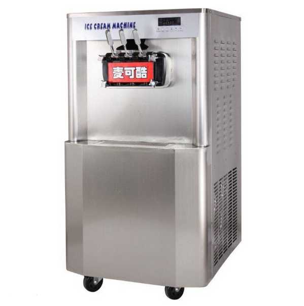 Newest Soft Water-Cooled Ice Cream Maker with Rainbow Function