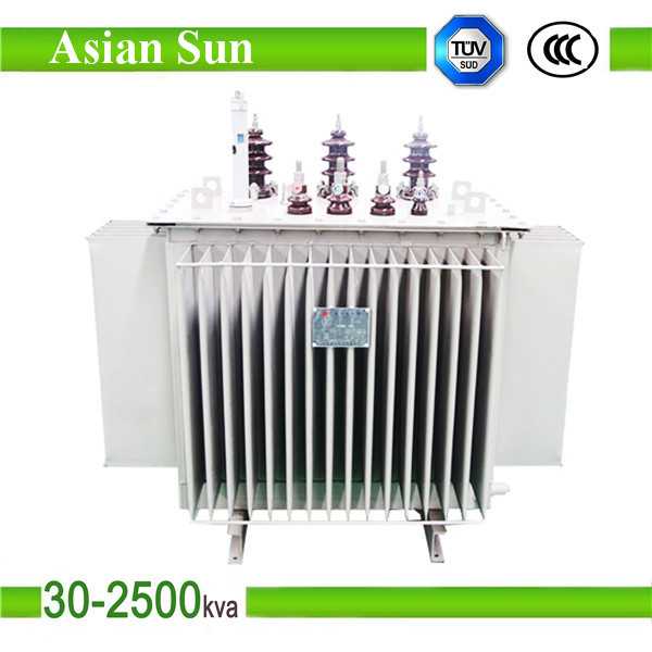 1600KVA 11KV Three Phase Oil Immersed Power Transformer 