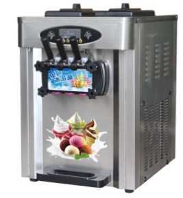 Three Flavor Commercial Ice Cream Maker