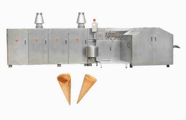 Automatic Rolled Ice Cream Sugar Cone Machine