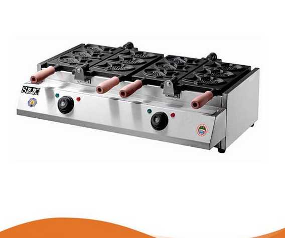 Electric Fish Cake Machine/Gas Fish Cake Maker Taiyaki Ice Cream