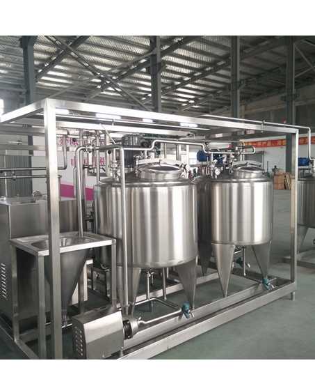 Full Automatic Small Scale Small Scale 200L/H Combined Ice Cream Processing Line