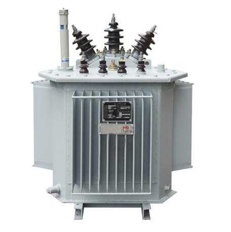Three Dimensional Triangle Oil-Immersed Distribution Transformer