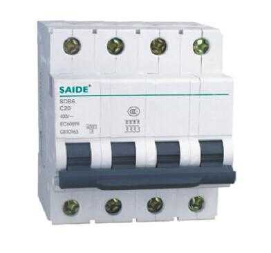  SDB6 Ce CB RoHS Approved 6ka 10ka MCB Miniature Circuit Breaker