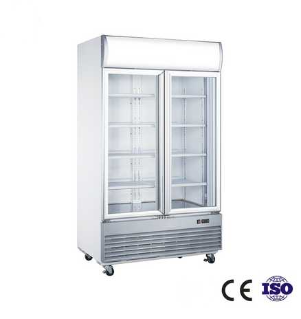 1000-Liter Upright Refrigerator with Double Door