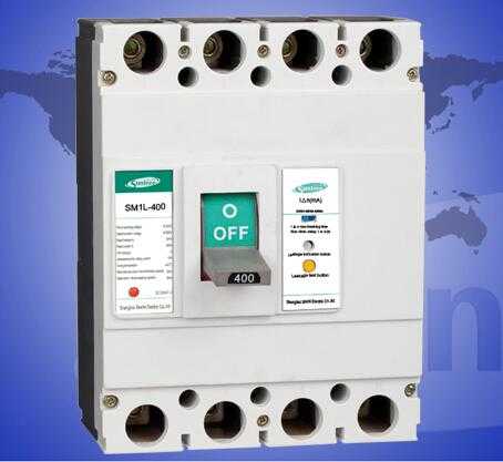 SM1L-400 Series Earth Leakage Type Moulded Case Circuit Breaker 