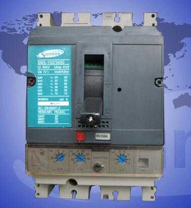 NS-100 Series Intelligent type 3 pole Moulded Case Circuit Breaker 
