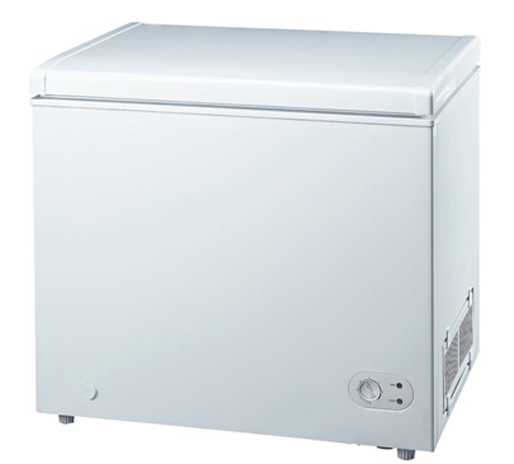 Top Open Solid Door Free Standing Chest Freezer