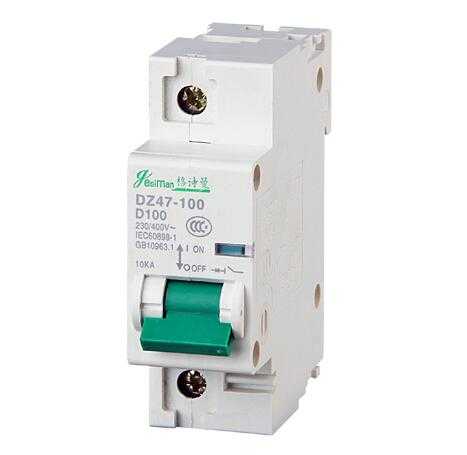DZ47-100 Series Low Voltage Normal Tyoe Miniature Circuit Breaker