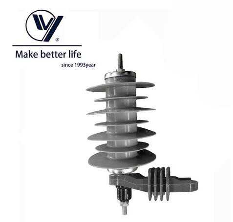  Medium Voltage 18kv 10ka Composite Zinc Oxide Surge Arrester
