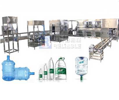 5 Gallon Barrel Water Production Line / Barrel Water Filling Line