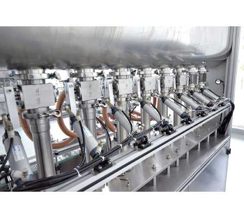 This Mineral Water Bottling Plant is mainly used for washing, filling and capping PET bottle which can fill non- carbonated drinks such as mineral water, pure water, wine and so on. 