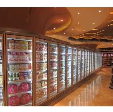 Upright Showcase for Supermarket Use Made in China