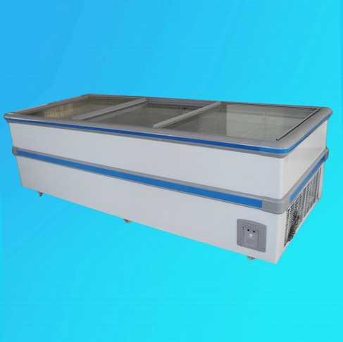 Jumbo Freezer, Supermarket Glass Door Freezer