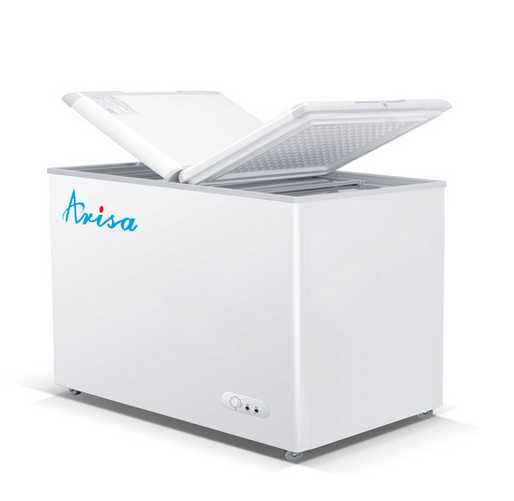 Commercial Double Temperature Butterfly Door Chest Freezer