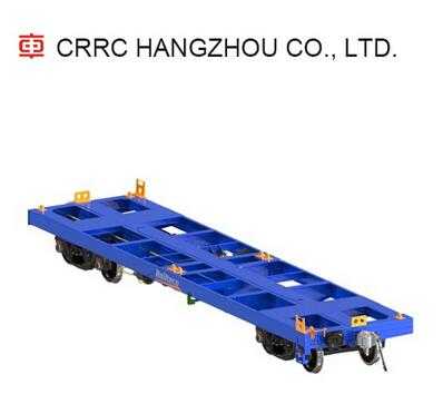 21t 1435mm Load 60T container flat car platform wagon 