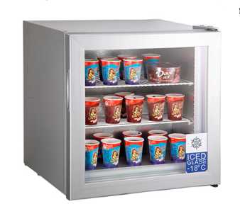 Tabletop Mini Ice Cream Freezer Refrigerator Ice Cream Fridge