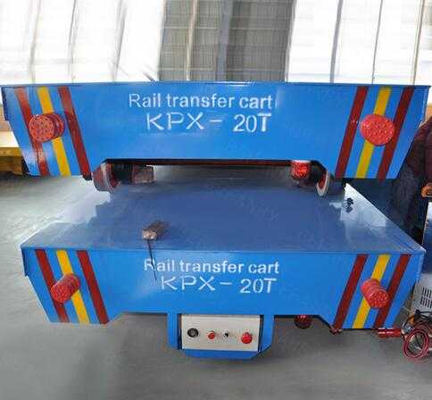  KPX-Battery powered 20t Capacity Transport Wagon on Curve Rails