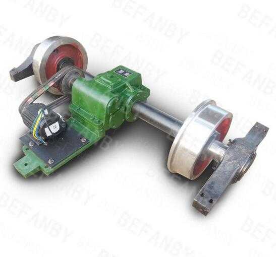 CE ISO9000 Cast Rail Wheel Set for Industrial Transfer Cart