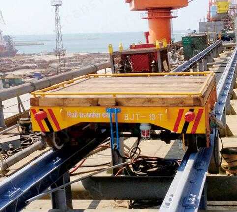  80t Capacity Heavy Load Motorized Transfer Car for Material Handling
