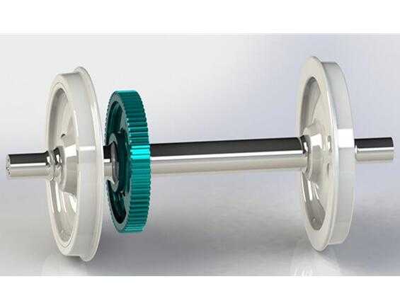 SGS Series ISO9001 Chinese Factory Tie Plate Ore Car Wheelset